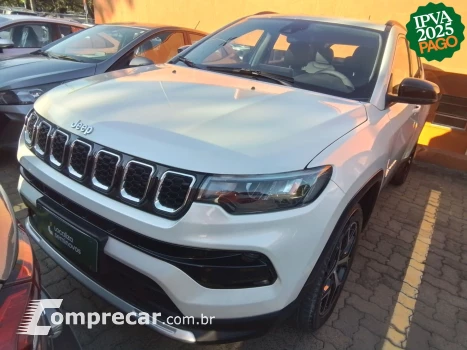 JEEP COMPASS 1.3 T270 TURBO FLEX LONGITUDE AT6 4 portas