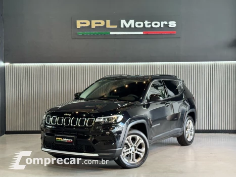 JEEP COMPASS 1.3 T270 TURBO FLEX LONGITUDE AT6 4 portas