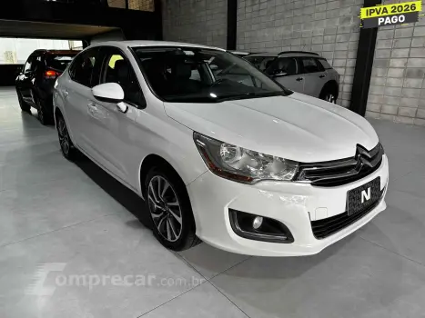 C4 LOUNGE 1.6 TENDANCE 16V TURBO GASOLINA 4P AUTOMÁTICO