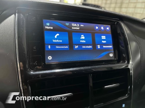 YARIS 1.5 16V FLEX SEDAN XL LIVE MULTIDRIVE