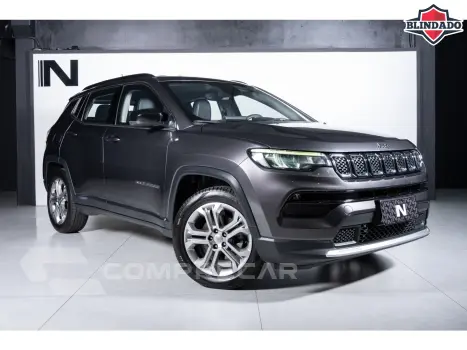 JEEP COMPASS 1.3 T270 TURBO FLEX LONGITUDE AT6 4 portas
