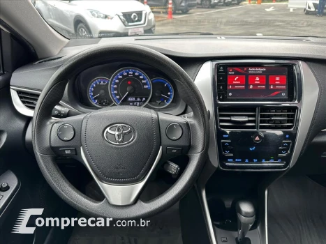 YARIS 1.5 16V FLEX SEDAN XL PLUS CONNECT MULTIDRI