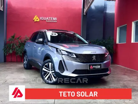 PEUGEOT 3008 1.6 16V THP GASOLINA GRIFFE AUTOMÁTICO 4 portas