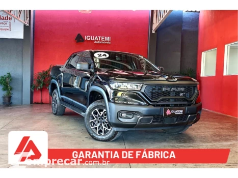 RAM RAMPAGE 2.0 HURRICANE 4 TURBO GASOLINA REBEL 4X4 AUTOMÁTICO 4 portas