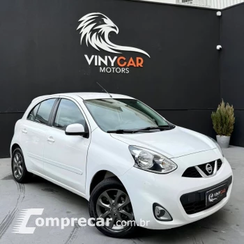 NISSAN MARCH 1.6 SV 16vstart 4 portas