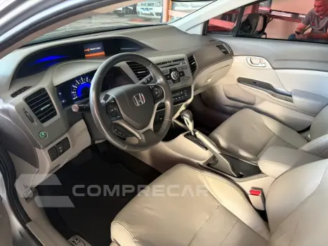 CIVIC 1.8 LXS 16V FLEX 4P AUTOMÁTICO