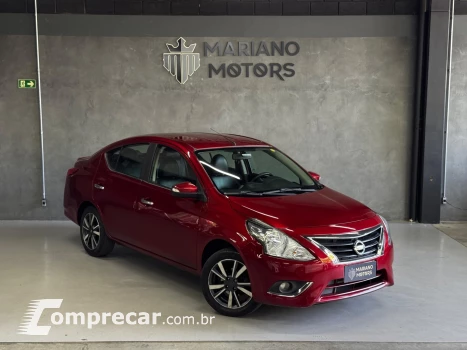 NISSAN VERSA 1.6 16V FLEXSTART SL 4P XTRONIC 4 portas