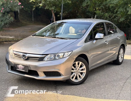 Honda Civic LXS 1.8 i-VTEC (Aut) (Flex) 4 portas