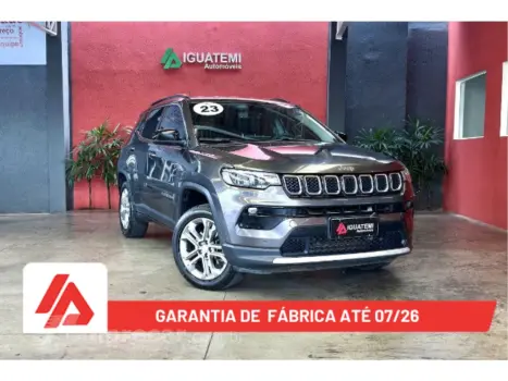 JEEP COMPASS 1.3 T270 TURBO FLEX LONGITUDE AT6 4 portas