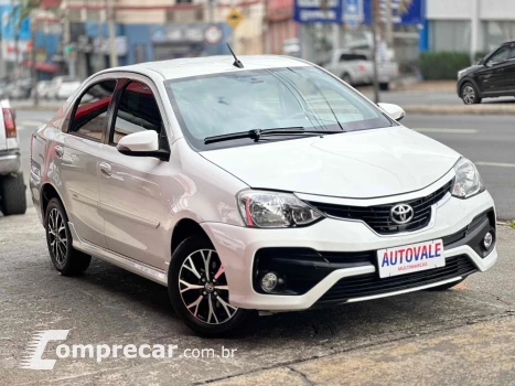 ETIOS 1.5 PLATINUM SEDAN 16V FLEX 4P AUTOMÁTICO