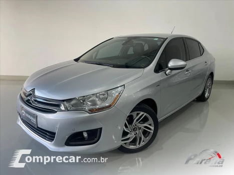 CITROEN C4 LOUNGE 1.6 EXCLUSIVE 16V TURBO GASOLINA 4P AUT 4 portas