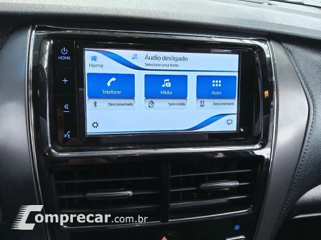 YARIS 1.5 16V FLEX SEDAN XL LIVE MULTIDRIVE