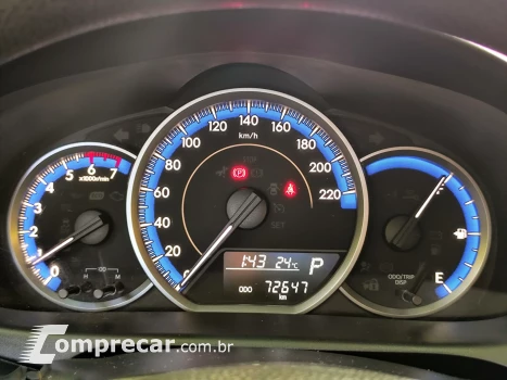 YARIS 1.5 16V FLEX SEDAN XL LIVE MULTIDRIVE