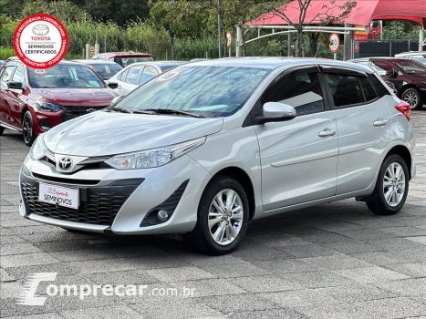 Toyota YARIS 1.3 16V FLEX XL PLUS TECH MULTIDRIVE 4 portas