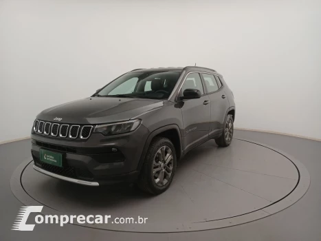 JEEP COMPASS 1.3 T270 TURBO FLEX LONGITUDE AT6 4 portas