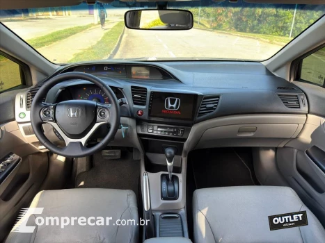 CIVIC 2.0 LXR 16V FLEX 4P AUTOMÁTICO