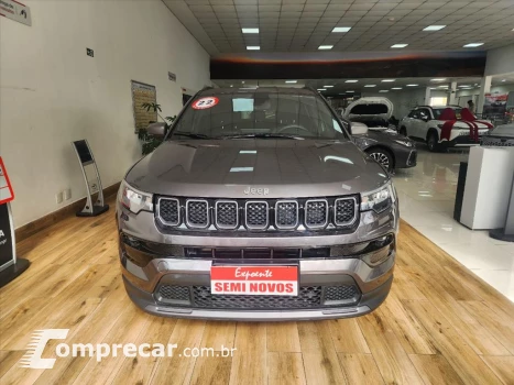 JEEP COMPASS 1.3 T270 TURBO FLEX LONGITUDE AT6 4 portas