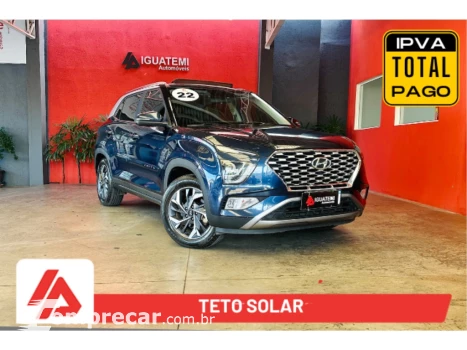 Hyundai CRETA 1.0 TGDI FLEX PLATINUM AUTOMÁTICO 4 portas