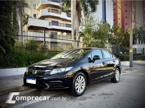 Honda CIVIC 1.8 LXS 16V FLEX 4P MANUAL 4 portas