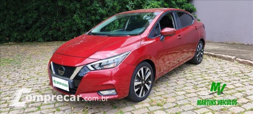 NISSAN VERSA 1.6 16V FLEX EXCLUSIVE XTRONIC 4 portas
