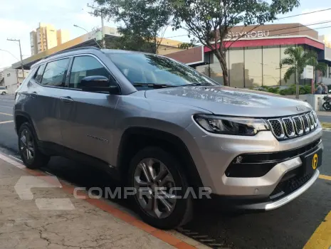 JEEP Compass 1.3 16V 4P FLEX LONGITUDE T270 TURBO AUTOMÁTICO 4 portas