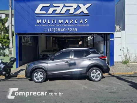 NISSAN Kicks 1.6 16V 4P FLEXSTART S DIRECT X-TRONIC AUTOMÁTICO CVT 4 portas
