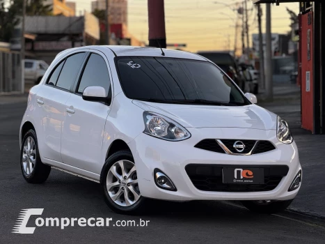 NISSAN MARCH SV 1.6 16V Flex Fuel 4 portas