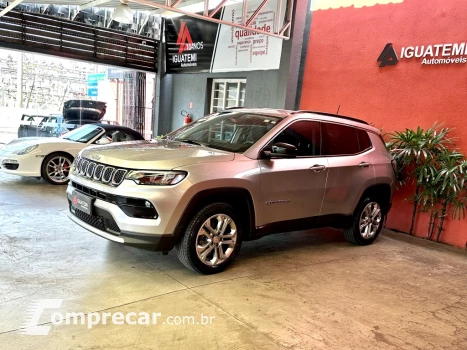 JEEP COMPASS 1.3 T270 TURBO FLEX LONGITUDE AT6 4 portas