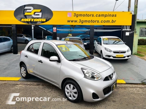 NISSAN MARCH S 1.0 12V Flex 5p 4 portas
