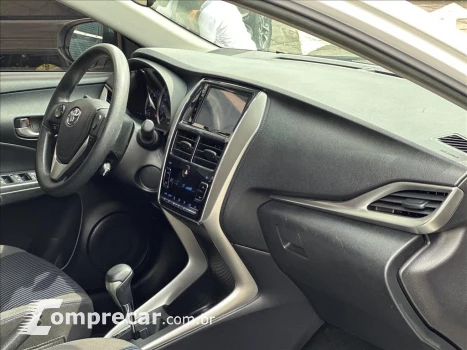 YARIS 1.5 16V FLEX SEDAN XL PLUS CONNECT MULTIDRI