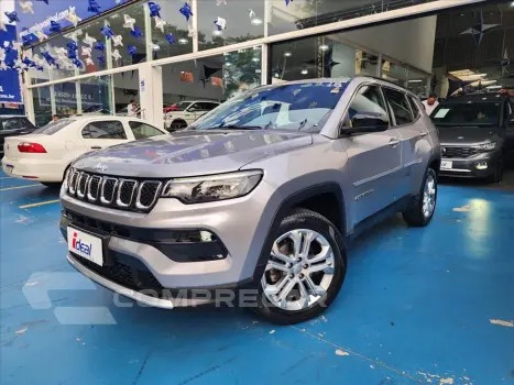JEEP COMPASS 1.3 T270 TURBO FLEX LONGITUDE AT6 4 portas