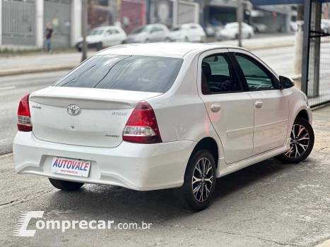 ETIOS 1.5 PLATINUM SEDAN 16V FLEX 4P AUTOMÁTICO
