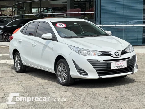 YARIS 1.5 16V FLEX SEDAN XL PLUS CONNECT MULTIDRI