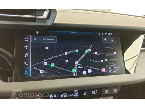 A3 2.0 TFSI GASOLINA SEDAN PERFORMANCE BLACK S-TRONIC