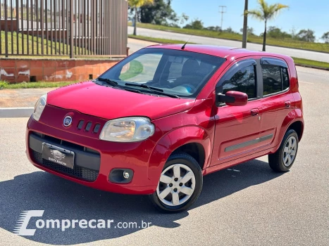 Fiat Uno Attractive 1.4 8V (Flex) 4p 4 portas