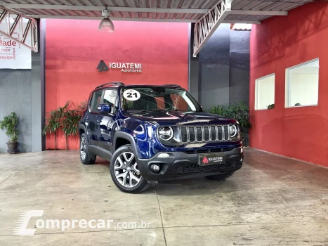JEEP RENEGADE 1.8 16V FLEX LONGITUDE 4P AUTOMÁTICO 4 portas