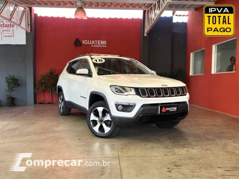 JEEP COMPASS 2.0 16V DIESEL LONGITUDE 4X4 AUTOMÁTICO 4 portas