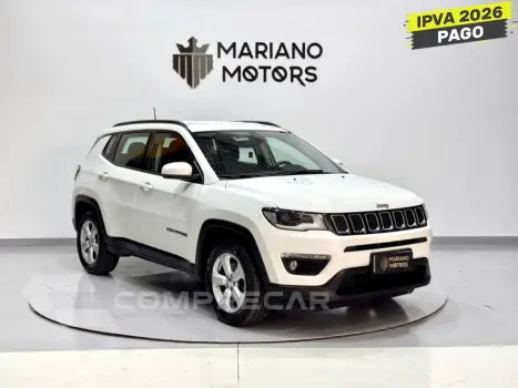 JEEP COMPASS 2.0 16V FLEX SPORT AUTOMÁTICO 4 portas