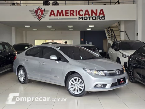 Honda Civic 1.8 16V 4P FLEX LXS AUTOMÁTICO 4 portas