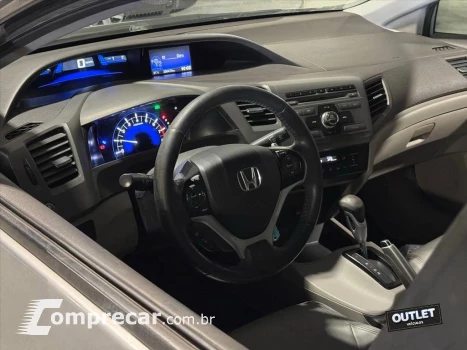 CIVIC 2.0 LXR 16V FLEX 4P AUTOMÁTICO