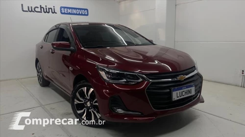CHEVROLET ONIX 1.0 TURBO FLEX PLUS PREMIER AUTOMÁTICO 4 portas