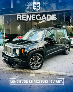JEEP Renegade Longitude 1.8 4x2 Flex 16V Aut. 4 portas