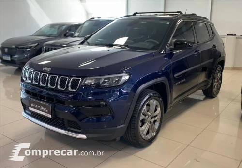 JEEP COMPASS 1.3 T270 TURBO FLEX LONGITUDE AT6 4 portas