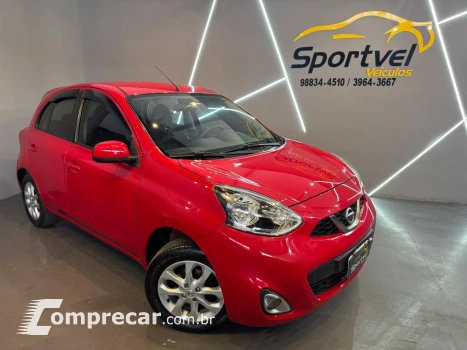 NISSAN MARCH SV 1.0 12V Flex 5p 4 portas