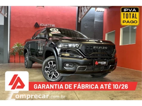 RAM RAMPAGE 2.0 TURBO DIESEL REBEL 4X4 AUTOMÁTICO 4 portas
