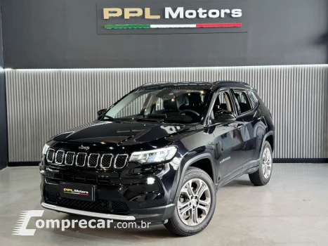 JEEP COMPASS 1.3 T270 TURBO FLEX LONGITUDE AT6 4 portas