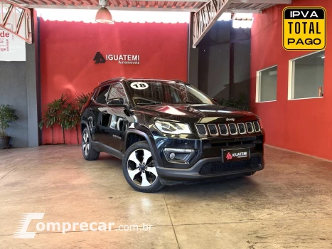 JEEP COMPASS 2.0 16V FLEX LONGITUDE AUTOMÁTICO 4 portas