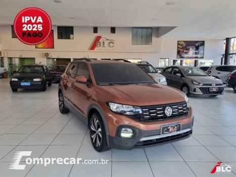 Volkswagen T-CROSS - 1.0 200 TSI TOTAL COMFORTLINE AUTOMÁTICO 4 portas