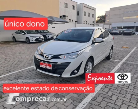 Toyota YARIS 1.5 16V FLEX SEDAN XL PLUS TECH MULTIDRIVE 4 portas