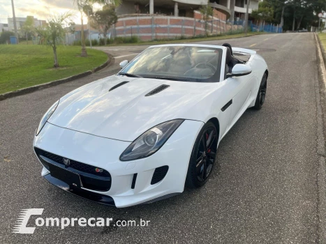JAGUAR F-TYPE 3.0 S CABRIO SUPERCHARGED V6 24V GASOLINA 2P AUTOMÁTI 4 portas